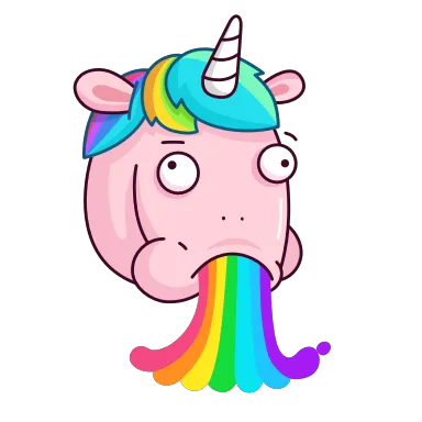 彩虹独角兽 🦄